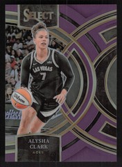 2024 Panini Select WNBA #102 Alysha Clark Purple Prizms #/149