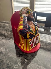 MACHO MAN RANDY SAVAGE Slim Jim Display Collector Series FACTORY SEALED