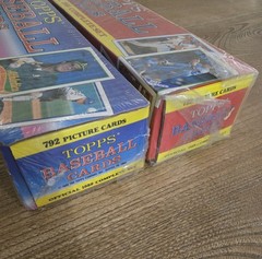 1988 & 1989 Topps Baseball Factory Sealed Complete Set 1-792 Lot Of 2