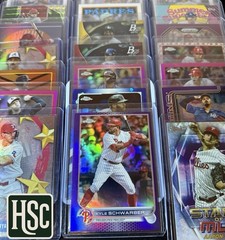 Baseball MLB – 40 Card Lot – Rookies, Parallels, Memorabilia, Autos, Numbered