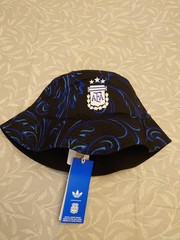 New Adidas Argentina AFA 2026 Bucket Hat with Trefoil Logo – KE1382