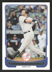 2012 Bowman Derek Jeter #1 New York Yankees