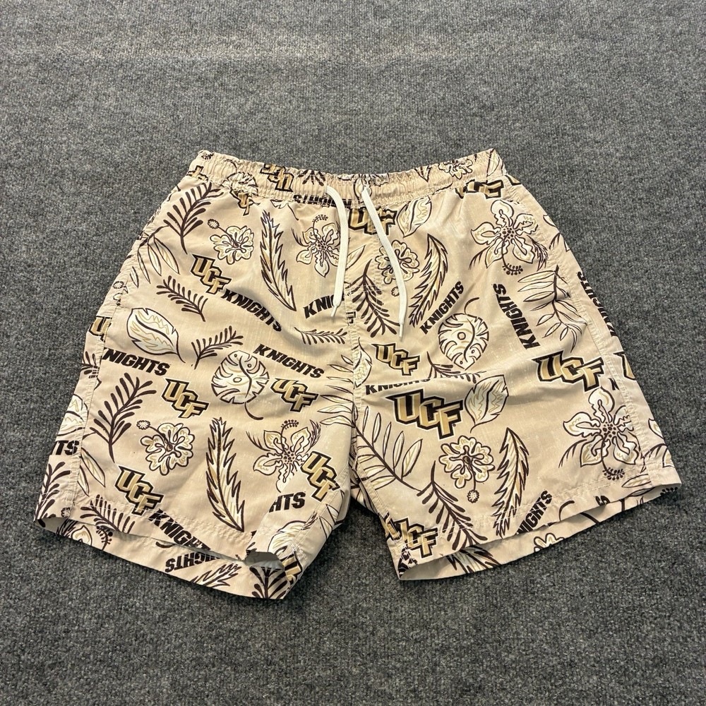 Wes and Willy UCF Knights Swim Trunks Mesh Lined Mens XL NCAA Central Florida