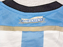 Adidas Argentina Soccer Jersey Men’s Medium AFA Two Star Climacool Blue & White
