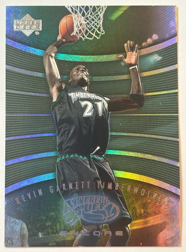2000-01 Upper Deck Encore – Powerful Stuff Kevin Garnett #PS10
