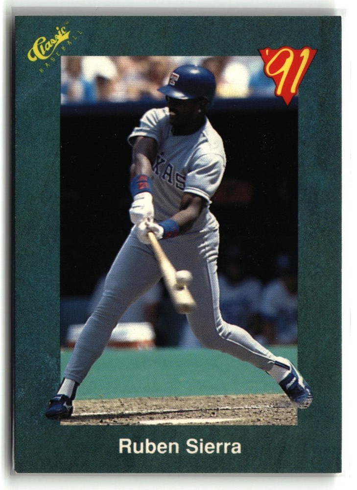 Ruben Sierra 1991 Classic III #T83