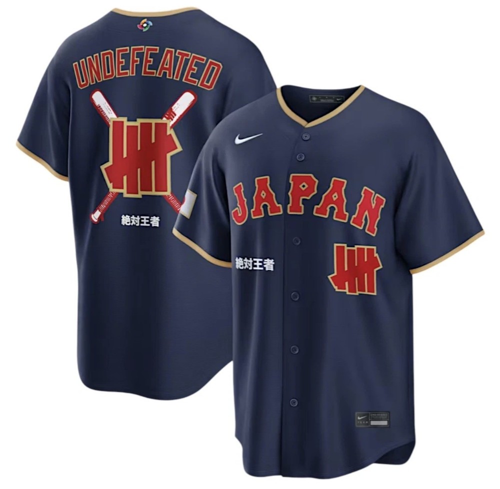 Nike x Undefeated Japan 2026 World Baseball Classic Stadium Jersey SS26 Men&rsquo;s