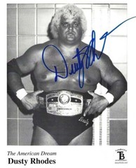 Dusty Rhodes Signed WWE 8×10 Autographed Photo reprint