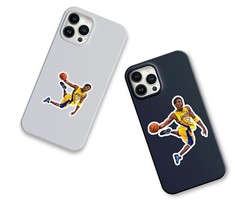 Kobe Bryant Los Angeles Lakers Basketball Glossy Sticker Vinyl Laminate