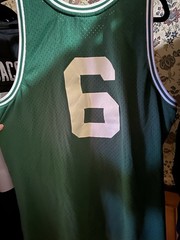 Mitchell & Ness Hardwood Classics Celtics Bill Russell #6 Jersey XL Green NBA