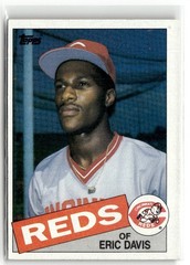 1985 Topps Eric Davis RC #627