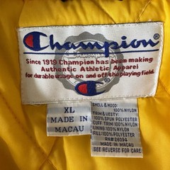 Vintage Michigan Wolverines Puffer Jacket Adult XL Blue Champion Sports Mens 90s