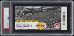 PSA GEM MINT 10 – KOBE BRYANT NBA FINALS 2008 CELTICS @ LAKERS FULL TICKET GM#4