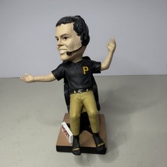 2017 Bob Walk Pittsburgh Pirates Chair Tip Bobblehead New In Box MLB Baseball