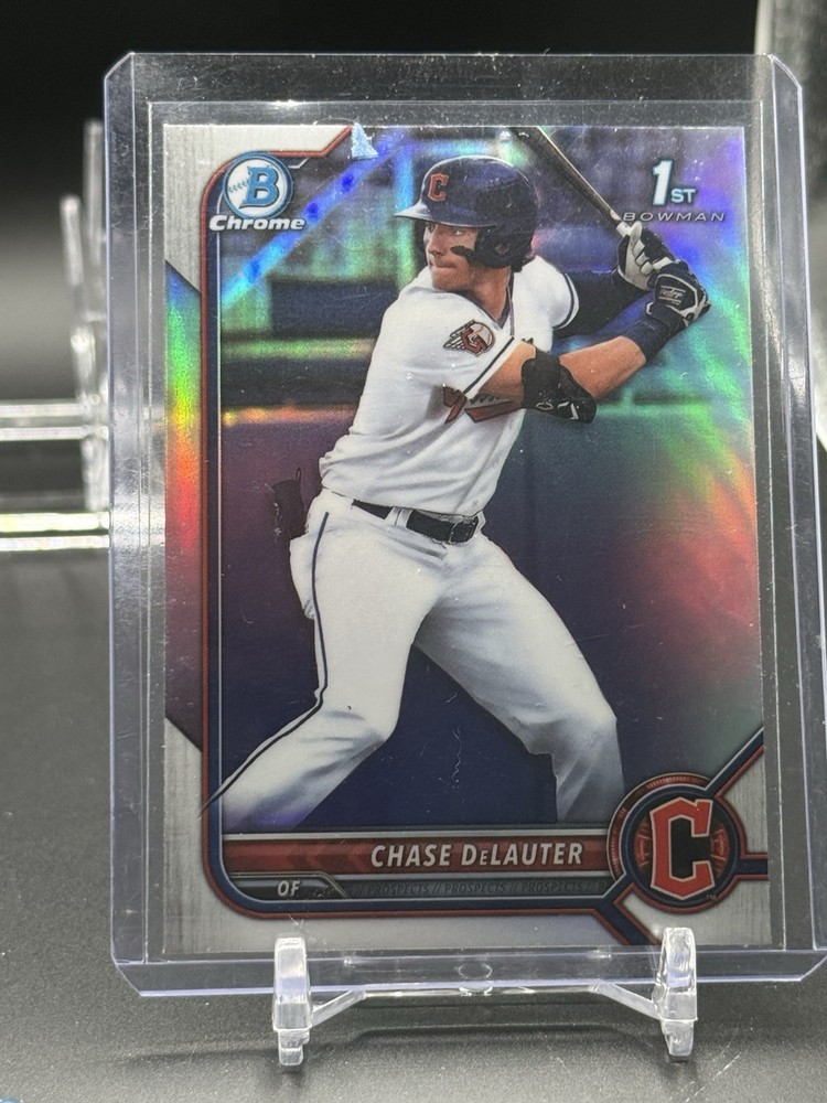 2022 Bowman Draft – Chrome Chase Delauter #BDC-49 Refractor (RC)