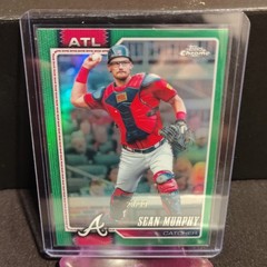 2026 Topps Chrome SEAN MURPHY green refractor ! 26/99 #212 Braves!!