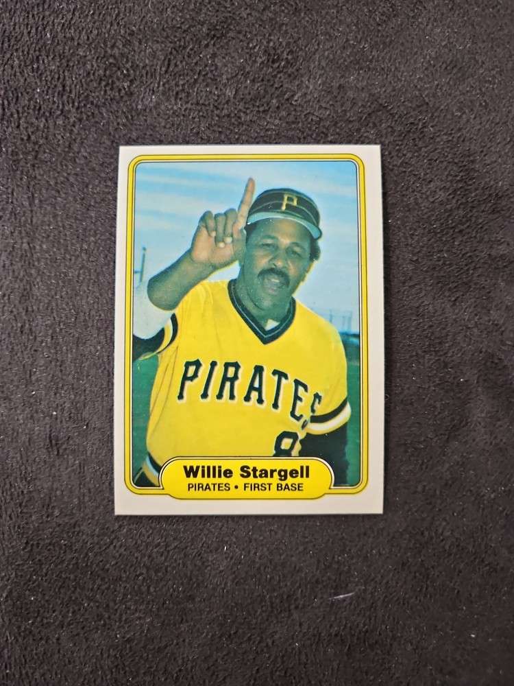 ⚾1982 Fleer #499 Willie Stargell⚾Near Mint⚾