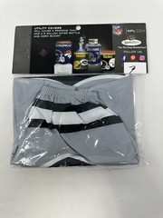 NFL Football Raiders Utility Cover for Buckets Propane Tanks 5 Gallon Bucket NEW