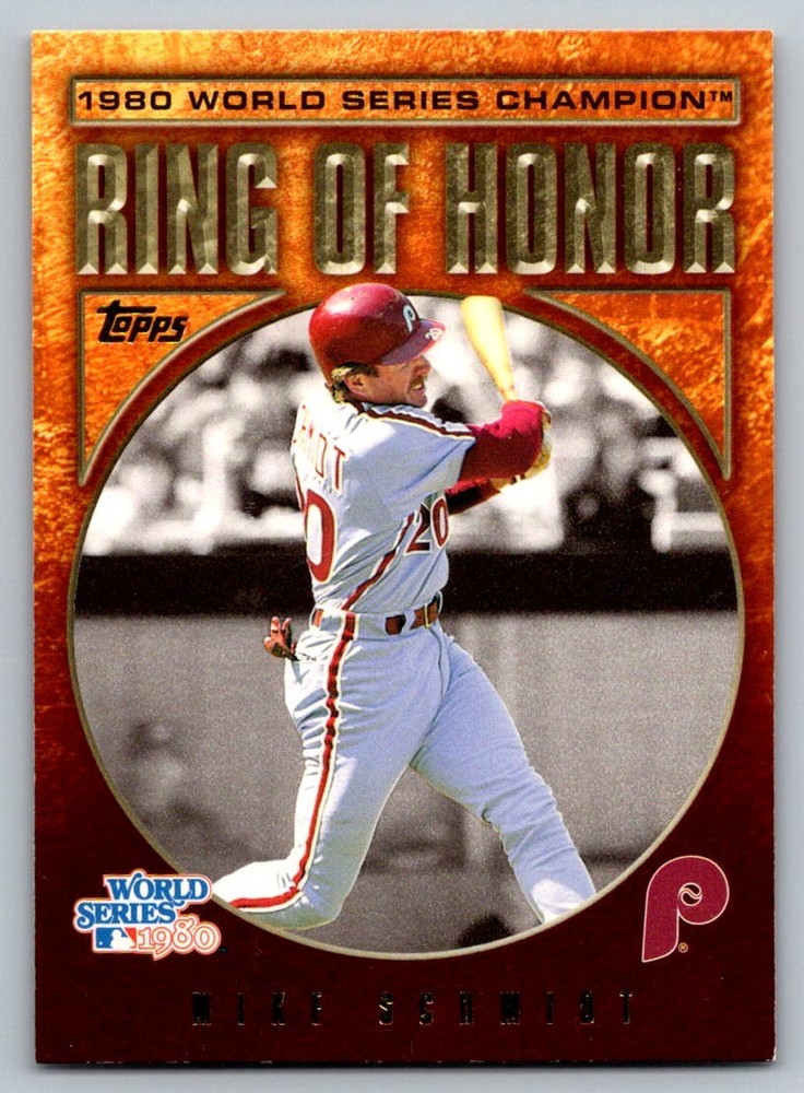 2009 Topps Ring Of Honor Mike Schmidt RH32
