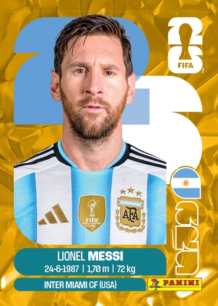 2026 PANINI WORLD CUP GOLD Crumple Stickers SINGLES – PICK & COMPLETE SET B