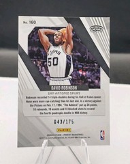 2023-24 Panini Phoenix – David Robinson #160 Pink /175 *SPURS*