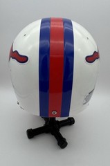 Vintage Used 1982 SMU Mustangs Style Riddell PAC44 Football Game Helmet 7 1/4