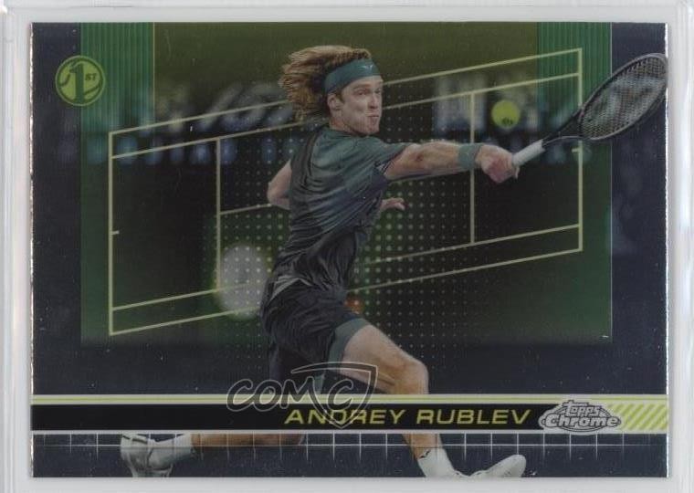 2024 Topps Chrome Andrey Rublev #34 Rookie RC d7k