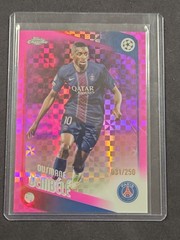 2026 Topps Chrome UCC – Ousmane Dembele #3 Pink X-Fractor /250 – PSG