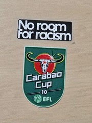 SOCCER PATCH SET CARABAO CUP ANY TEAM BADGE WINNER GOLD NEW CASTLE #35