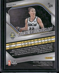 2025 Panini Prizm WNBA #124 Courtney Vandersloot Swirl Prizms