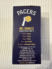 Indiana Pacers Mel Daniels Bobblehead New Limited Edition 50th Hall of Fame