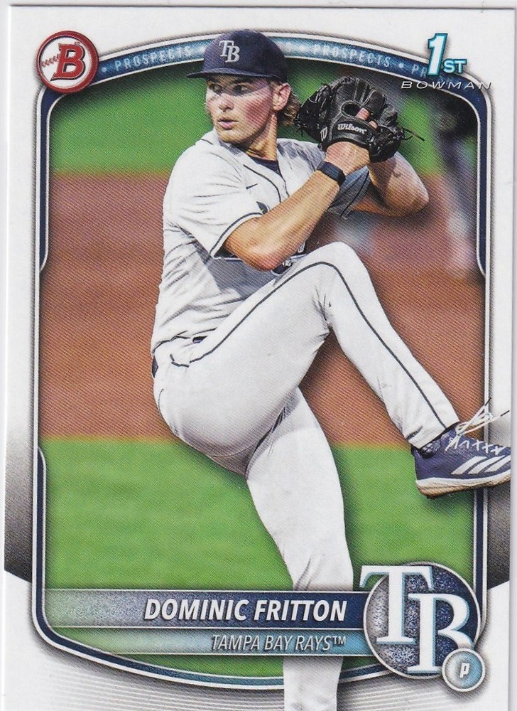 2025 Bowman Draft – Dominic Fritton #BD-189 1st Bowman Paper
