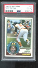 1983 O-Pee-Chee 143 Tony Gwynn ROOKIE RC PSA 6 Graded Baseball Card OPeeChee OPC