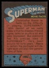 1978 Topps Superman DC Comics Card Preparing to Leap Skyward A #44