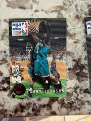 1993-94 SKYBOX BASKETBALL NBA ON NBC CARD HORNETS LARRY JOHNSON #4