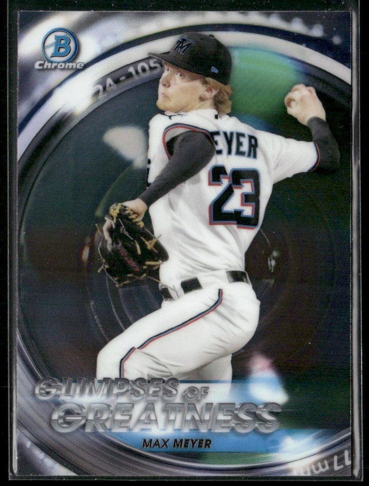 2020 Bowman Draft #GOG-MM Max Meyer Glimpses of Greatness