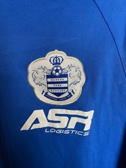 Queens Park Rangers QPR Training Jacket WIth Zipped Blue nike Mens Size M