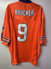 The Waterboy Bobby Boucher #9 Jersey Bourbon Bowl Football Movie Shirt Orange B1