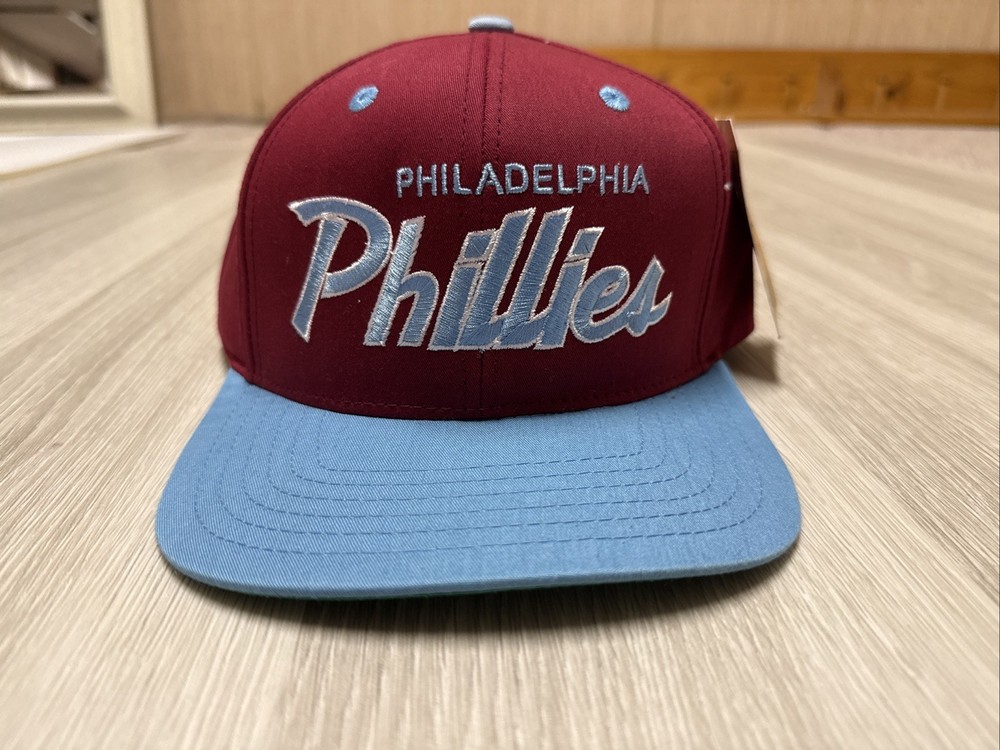 NWT Philadelphia Phillies American Needle Brand Throwback Vintage SnapBack Hat