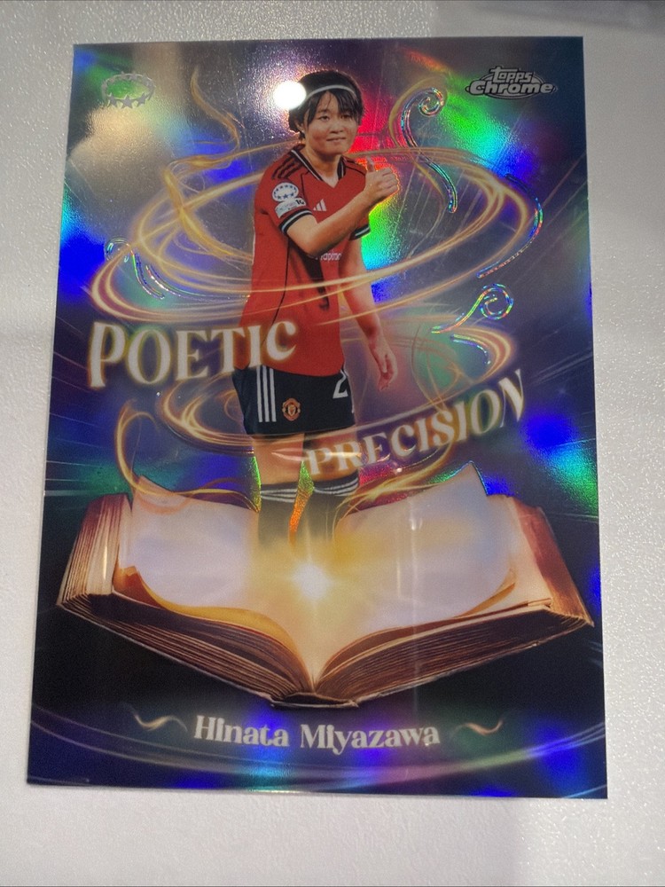 2025/26 Topps Chrome UWCL Poetic Precision Hinata Miyazawa P-5