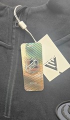 NEW Seattle Kraken Levelwear NHL 1/4 Zip Pullover Jacket, Black Mens LARGE NWT