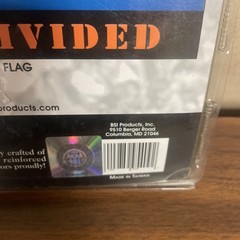 House Divided Flag Florida State + Gators 3x5ft Vintage New