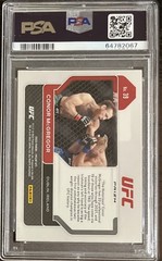 PSA 10 Conor McGregor -#39 -Ruby Red Prizm – UFC 2022 Panini Prizm PSA 10