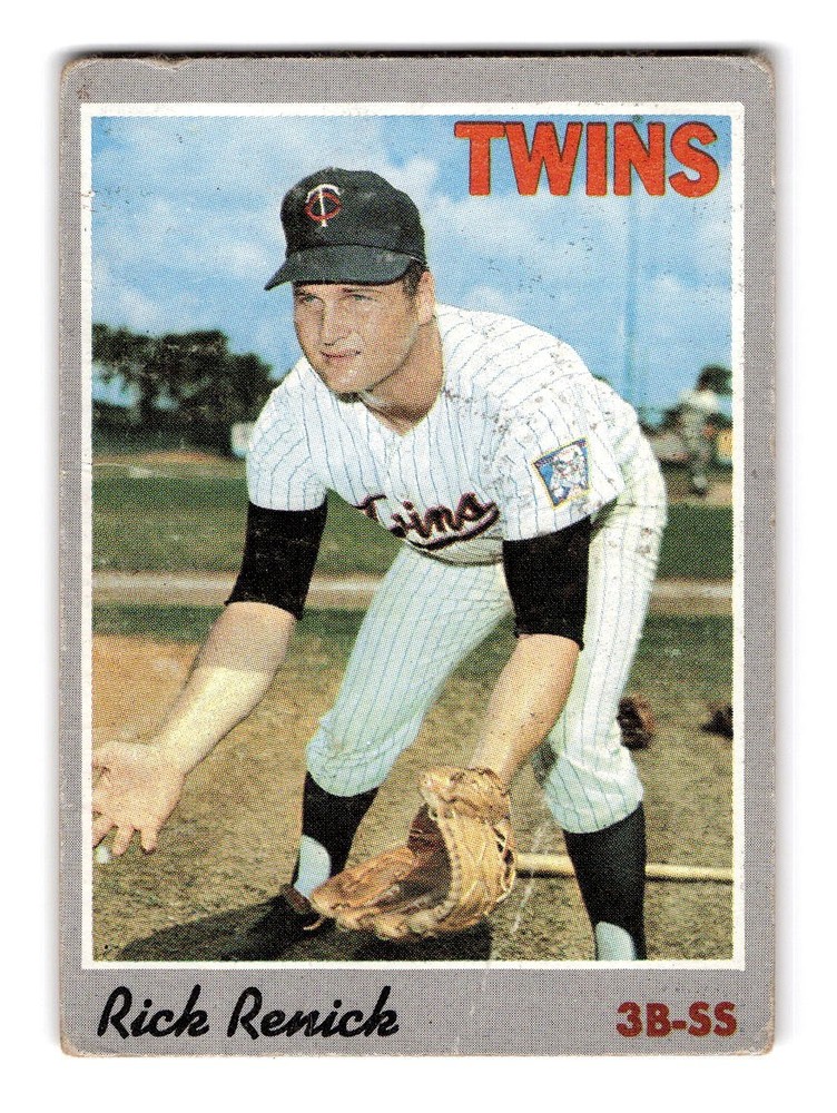 1970 Topps #93 Rick Renick Minnesota Twins