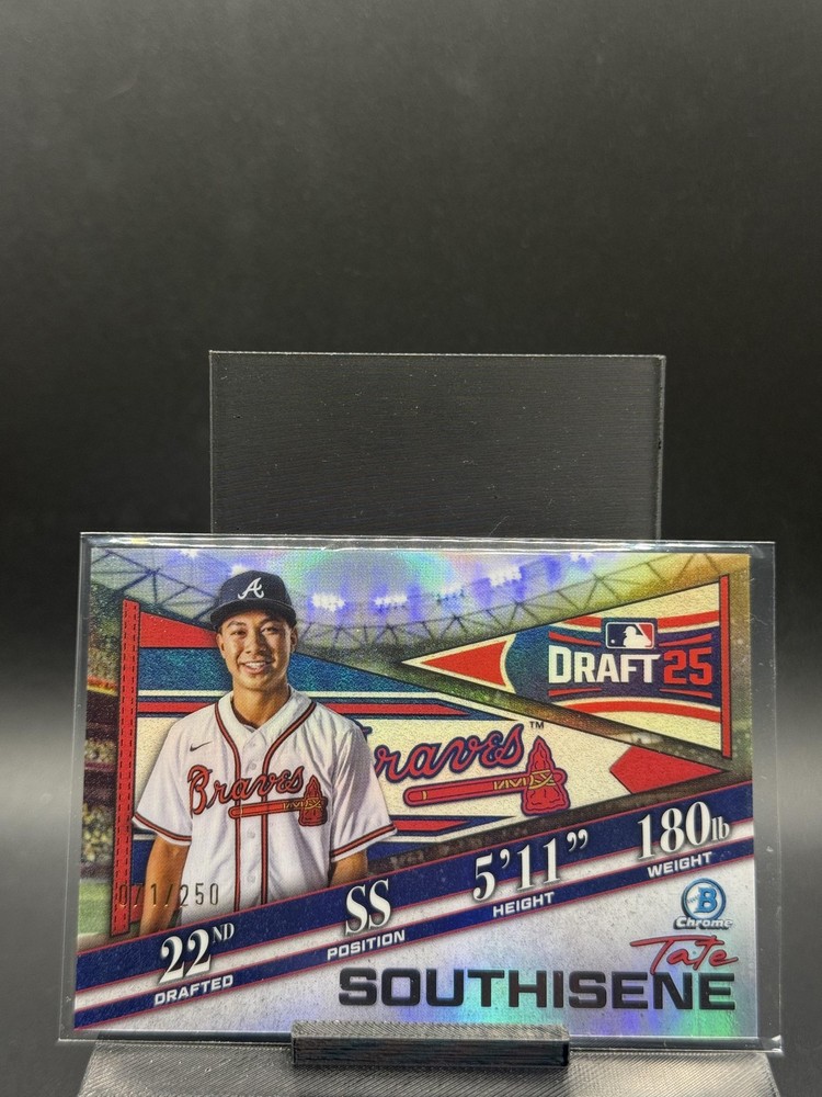 2025 Bowman Draft #BDN-7 Tate Southisene Bowman Draft Night Refractor #/250