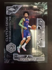 2025-26 Topps Chrome – Clutch Gene Cade Cunningham #CG-18