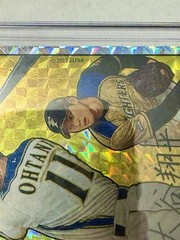 Shohei Ohtani ROOKIE GOLD REFRACTOR Japanese Vending Sticker Variation RC