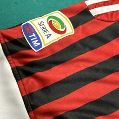 AC Milan 2011-12 Home Soccer Jersey #13 (A. Nesta) Adidas Men’s XL