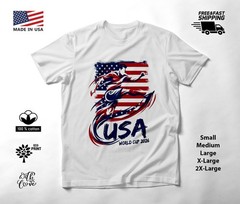 USA – NEW United States World Cup 2026 Football Soccer Fans T-Shirt Tee Shirt