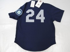 1995 Ken Griffey Jr #24 Mariners Mens M Mitchell & Ness Authentic BP Jersey $100